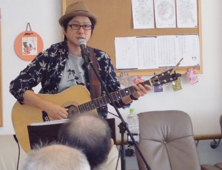 かがやきの丘通所リハ「お帰りなさい！宇山基道さん音楽会！」