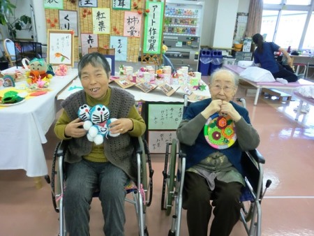 かがやきの丘一般棟「秋のアート作品展＝秋の文化祭」