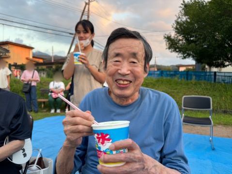 湖山ケアサービス山形「中桜田の夏祭り」