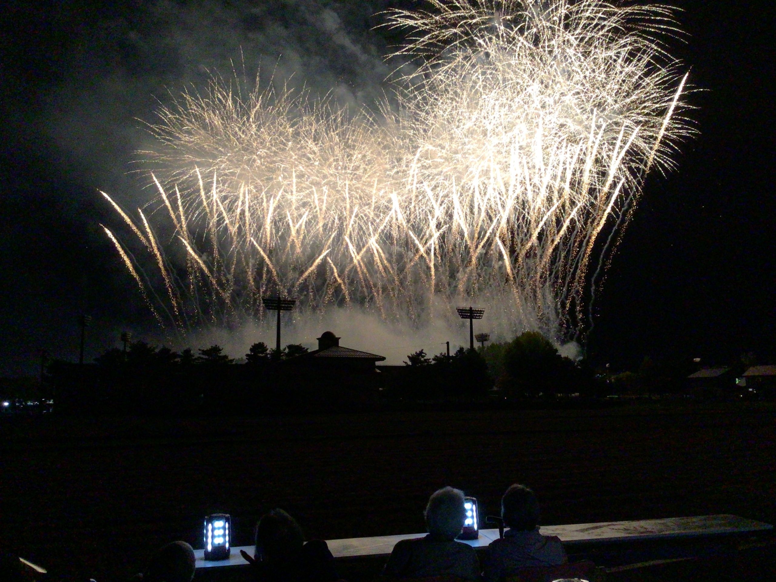 湖山ケアサービス米沢　戦国花火大会