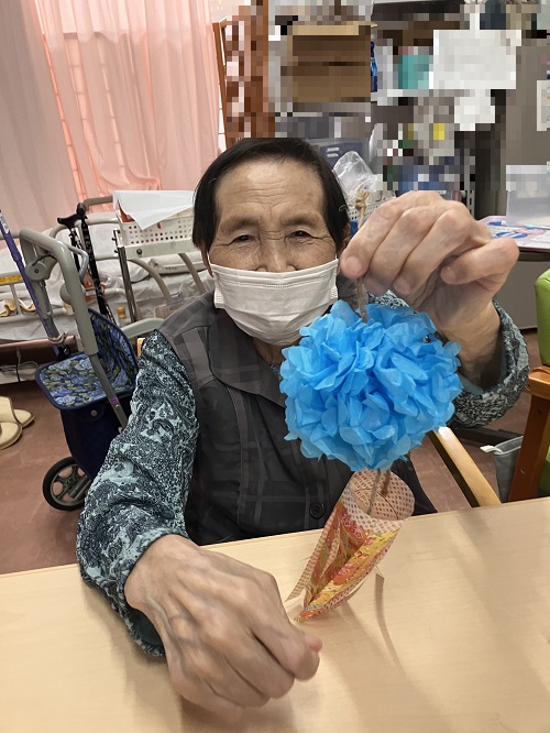 かがやきの丘「七夕飾り」通所リハビリ