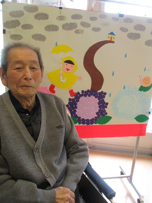 かがやきの丘「創作活動　あじさい」さくら棟