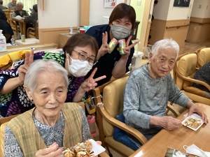 香紅の里　ゲームのあとは・・・
