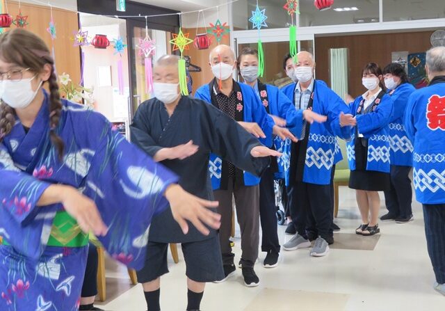 仙台市老健｜通所夏祭り2025｜医）緑愛会・オードエクラ