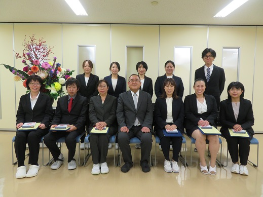 山形県川西町介護医療│永年勤続表彰式│医）緑愛会事業本部