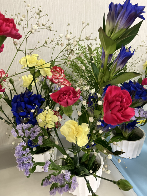 かがやきの丘「フラワーアレンジメント」通所介護