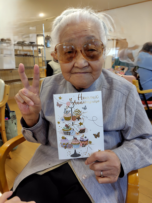 楓の家　１０月の誕生日