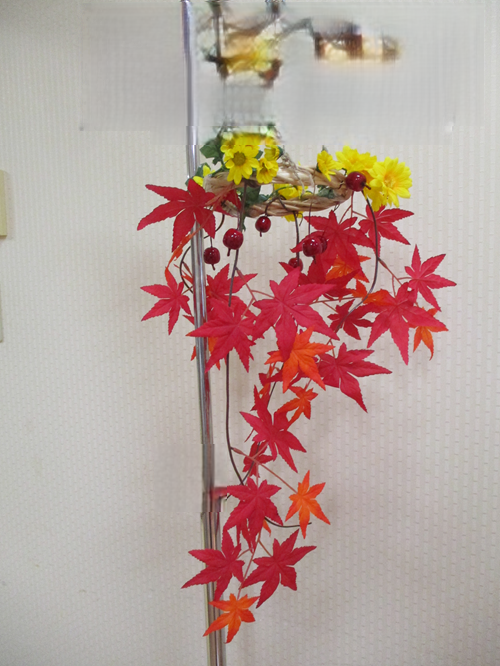 かがやきの丘「紅葉で秋を感じよう」さくら棟