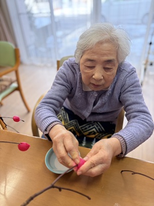 ゆらり「団子下げ」