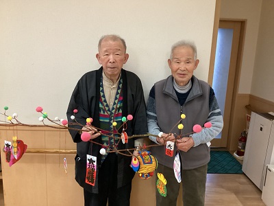 香紅の里　手作りだんごのだんご木！