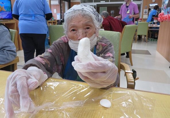 仙台市老健｜通所おしるこづくり♪｜医）緑愛会・オードエクラ